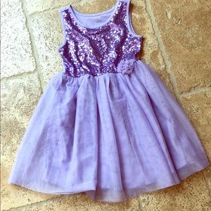 Children Place shimmery girl dress